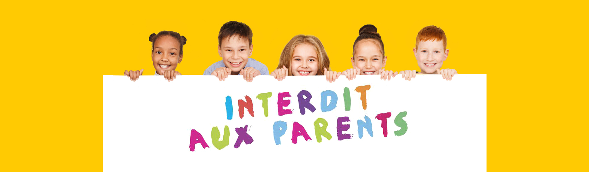 enfants pancarte interdit